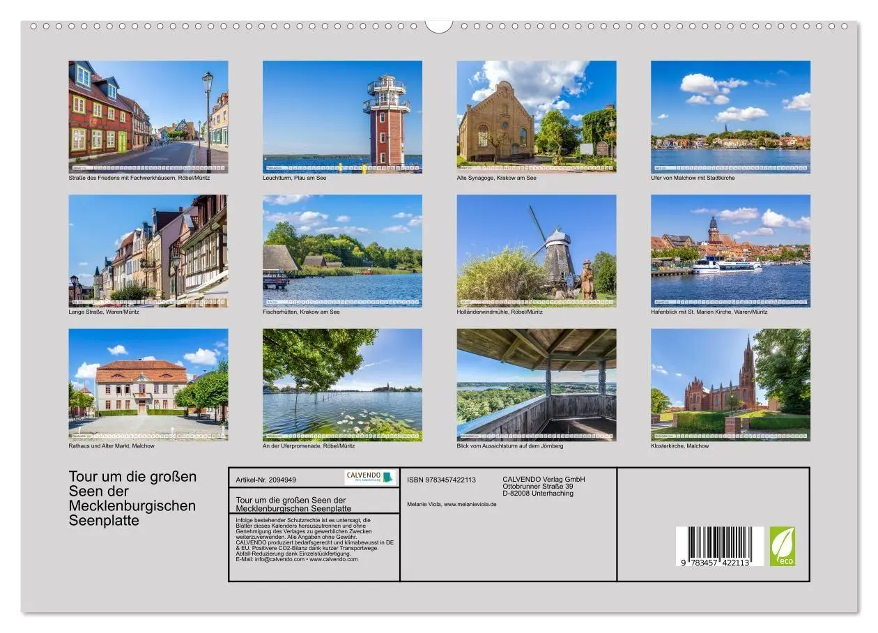 Bild: 9783457422113 | Tour um die großen Seen der Mecklenburgischen Seenplatte...