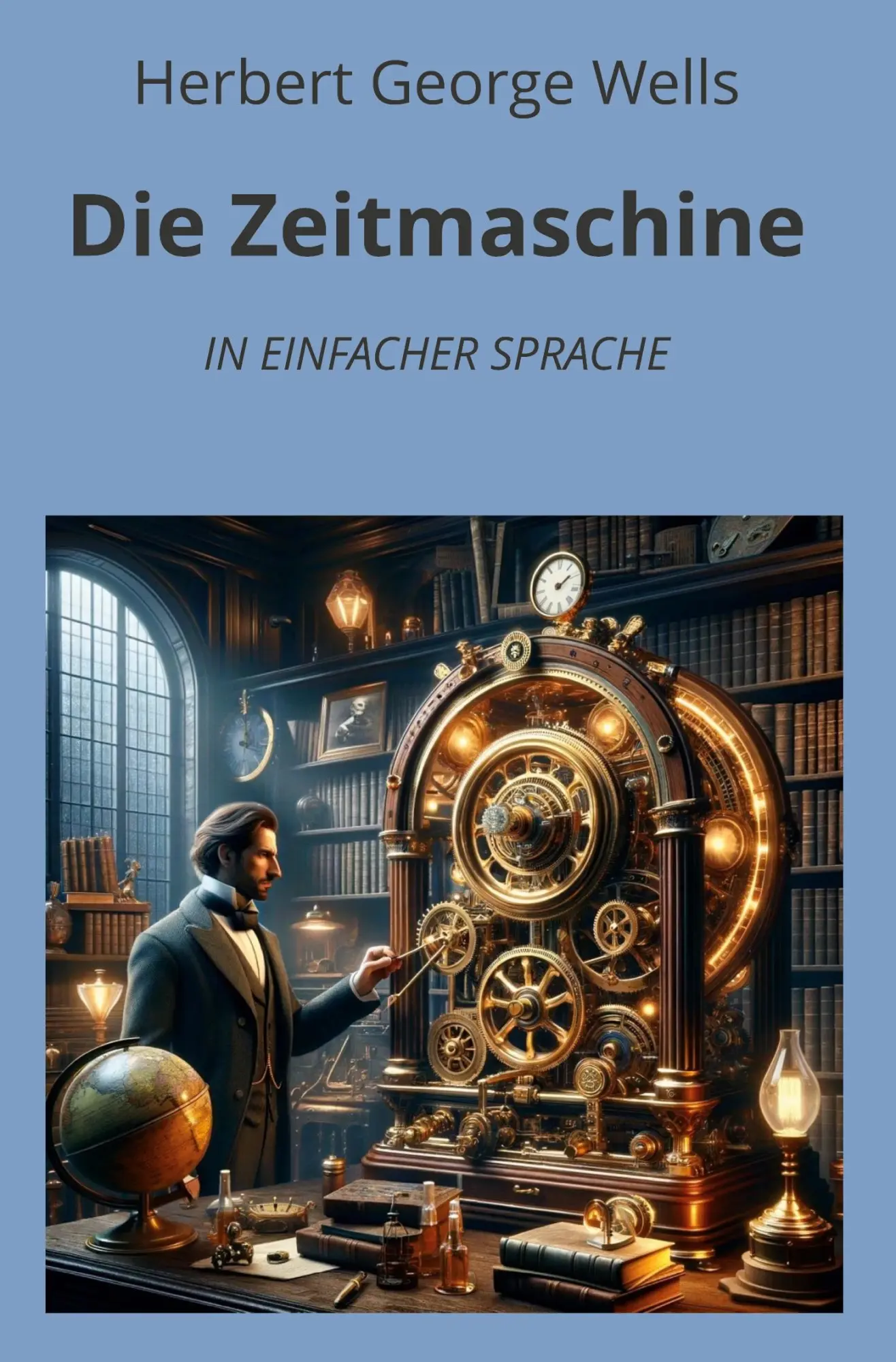 Cover: 9783759232113 | Die Zeitmaschine: In Einfacher Sprache | Herbert George Wells | Buch Cover: 9783759232113 | Die Zeitmaschine: In Einfacher Sprache | Herbert George Wells | Buch