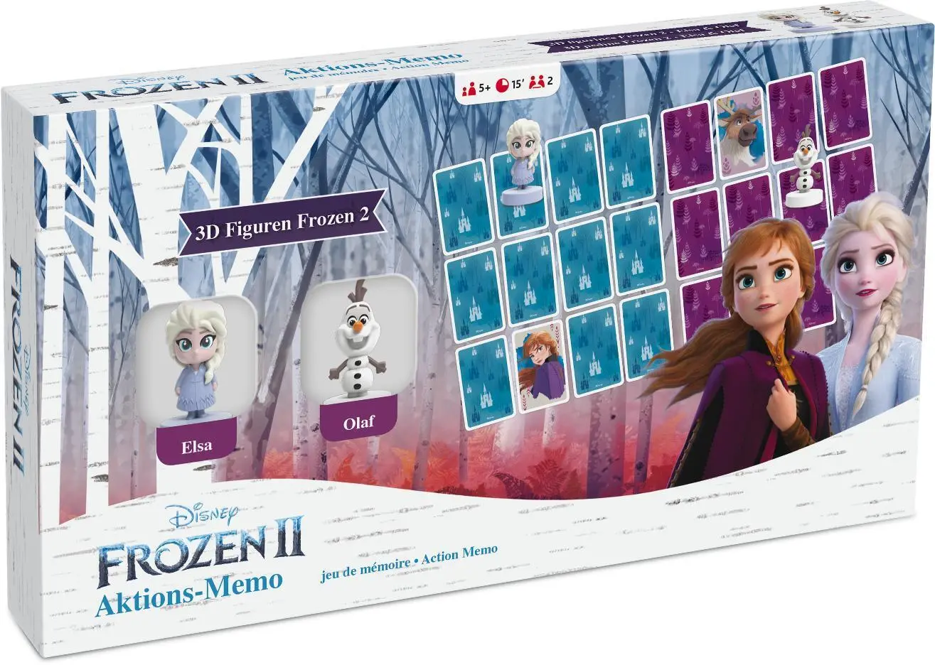 Cover: 4042677222213 | Disney Die Eiskönigin 2 - Aktions-Memo | GmbH | Spiel | Brettspiel