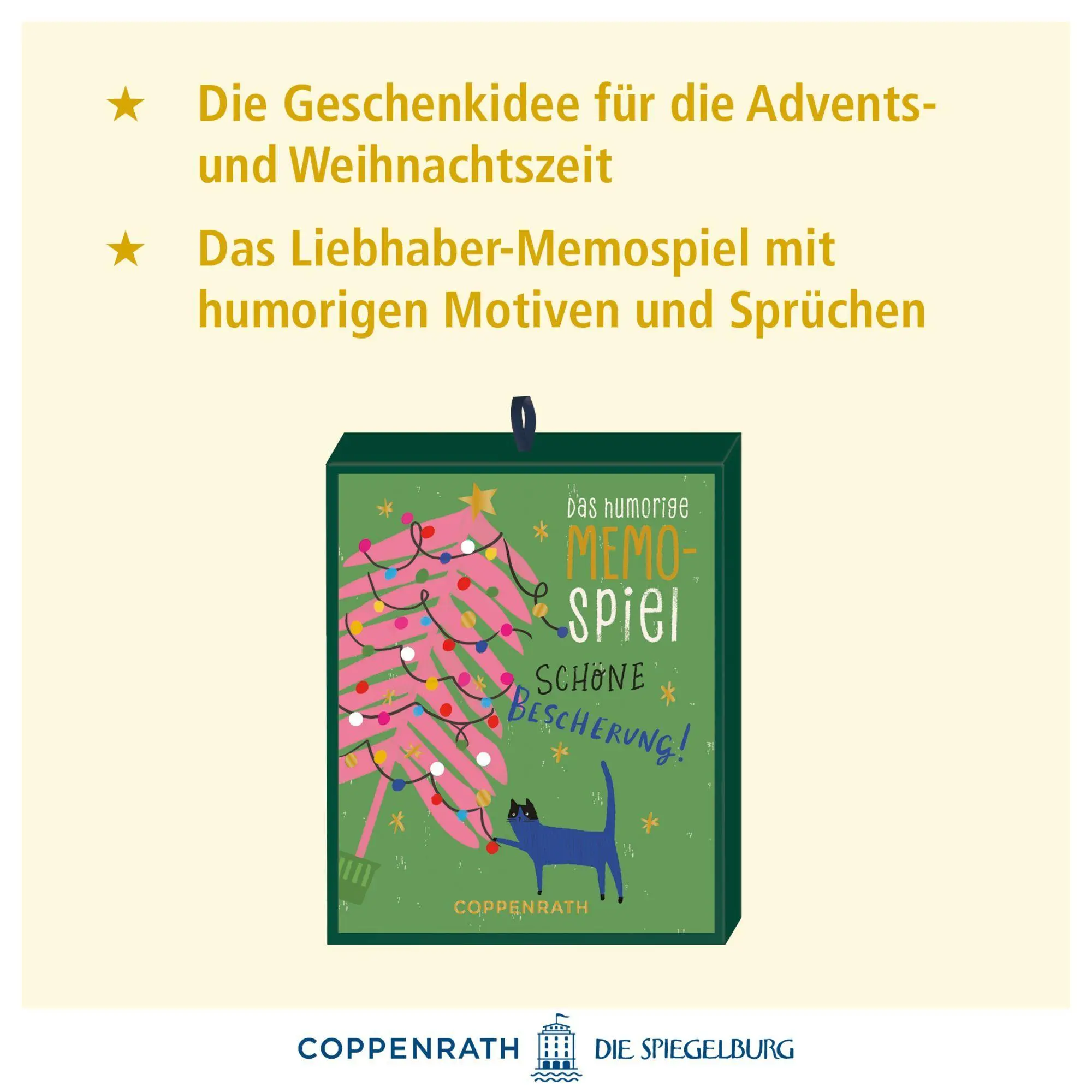 Bild: 4050003972213 | Schachtelspiel - Schöne Bescherung! | Das humorige Memo-Spiel | Pepper