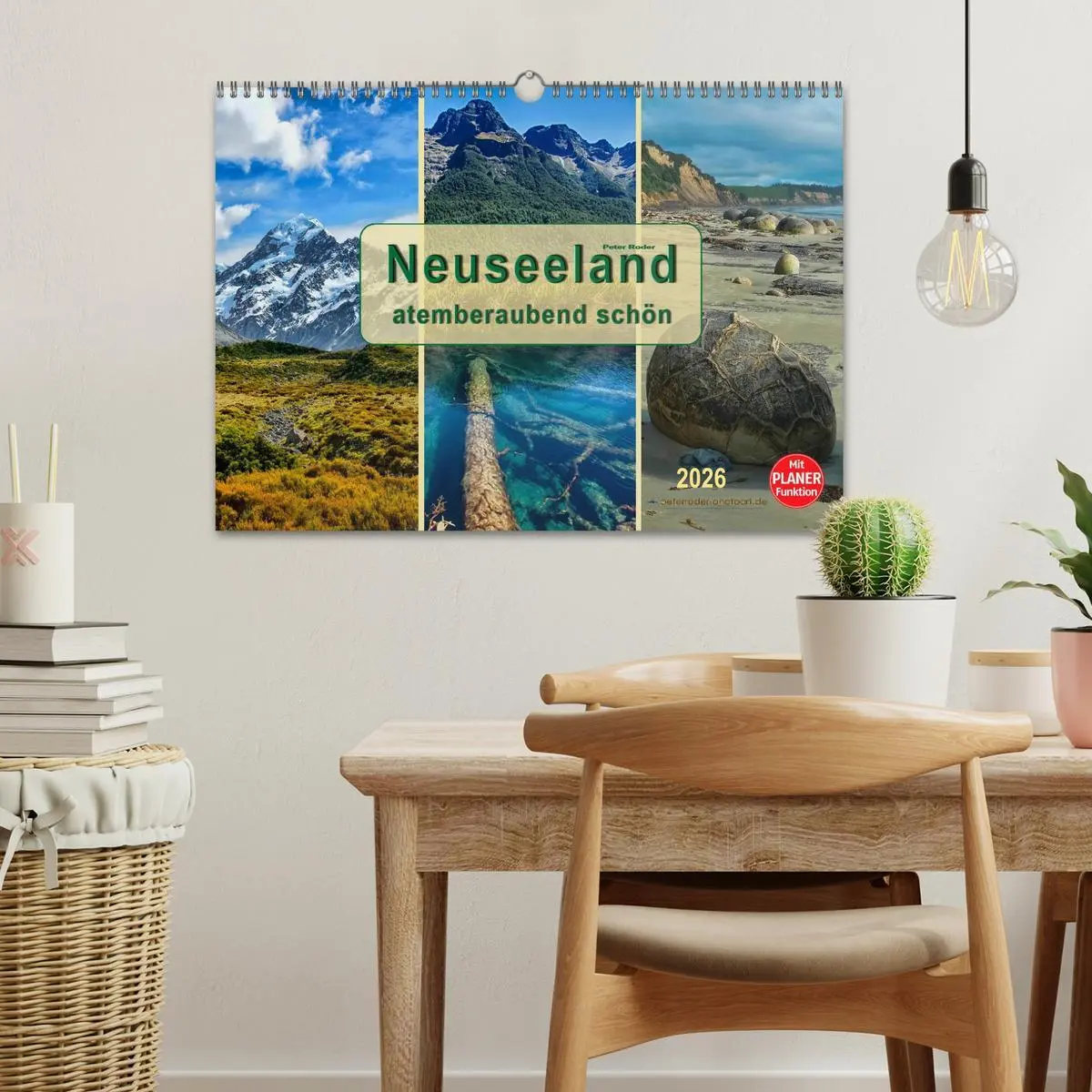 Bild: 9783457962213 | Neuseeland - atemberaubend schön (Wandkalender 2026 DIN A3 quer),...