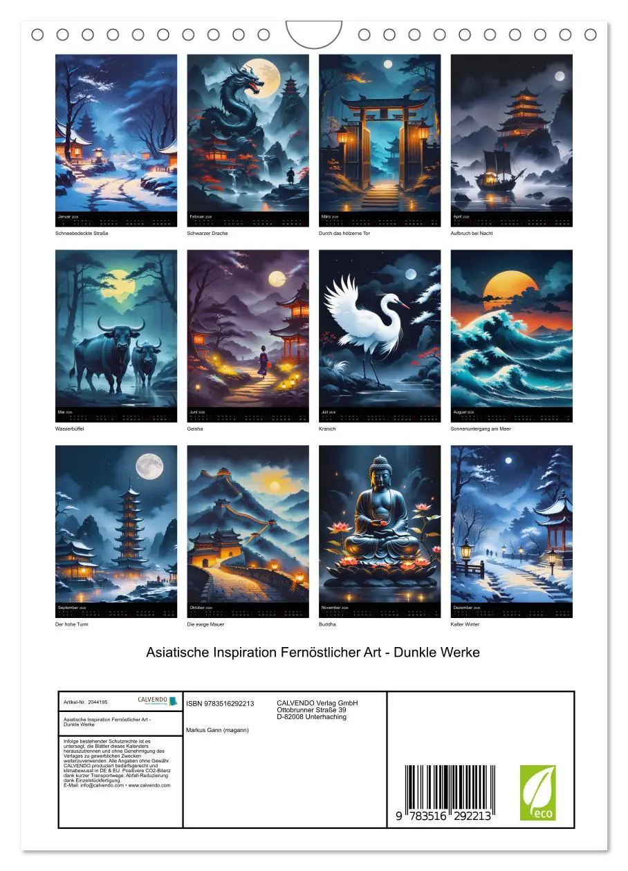 Bild: 9783516292213 | Asiatische Inspiration Fernöstlicher Art - Dunkle Werke...