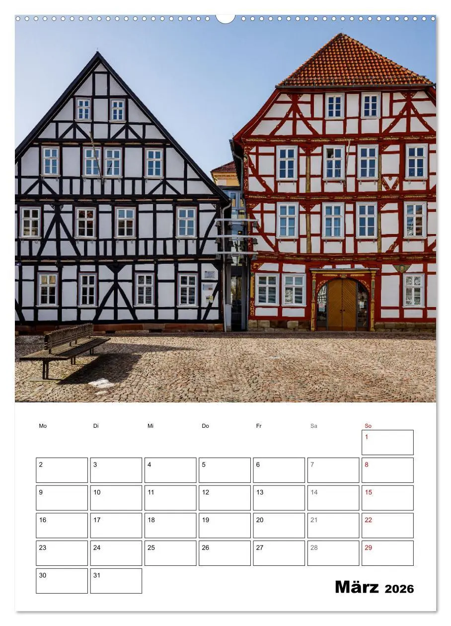 Bild: 9783516362213 | Mein Eschwege (Wandkalender 2026 DIN A2 hoch), CALVENDO Monatskalender