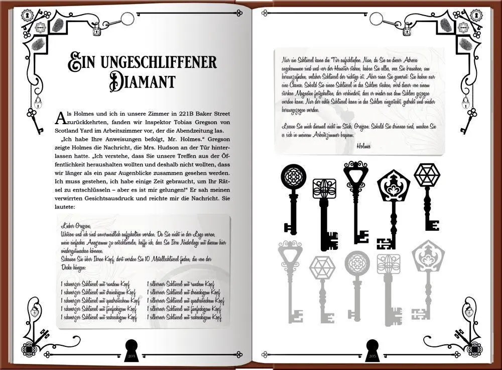 Bild: 9783649642213 | Sherlocked | Das offizielle Escape Room Rätselbuch | Tom Ue (u. a.)