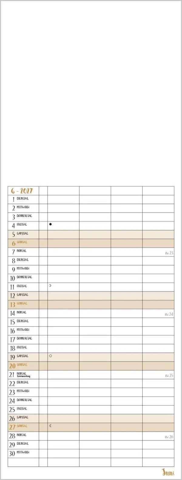 Bild: 9783819302213 | Foto-Malen-Basteln Familientimer gold 2027 | Verlag Korsch | Kalender