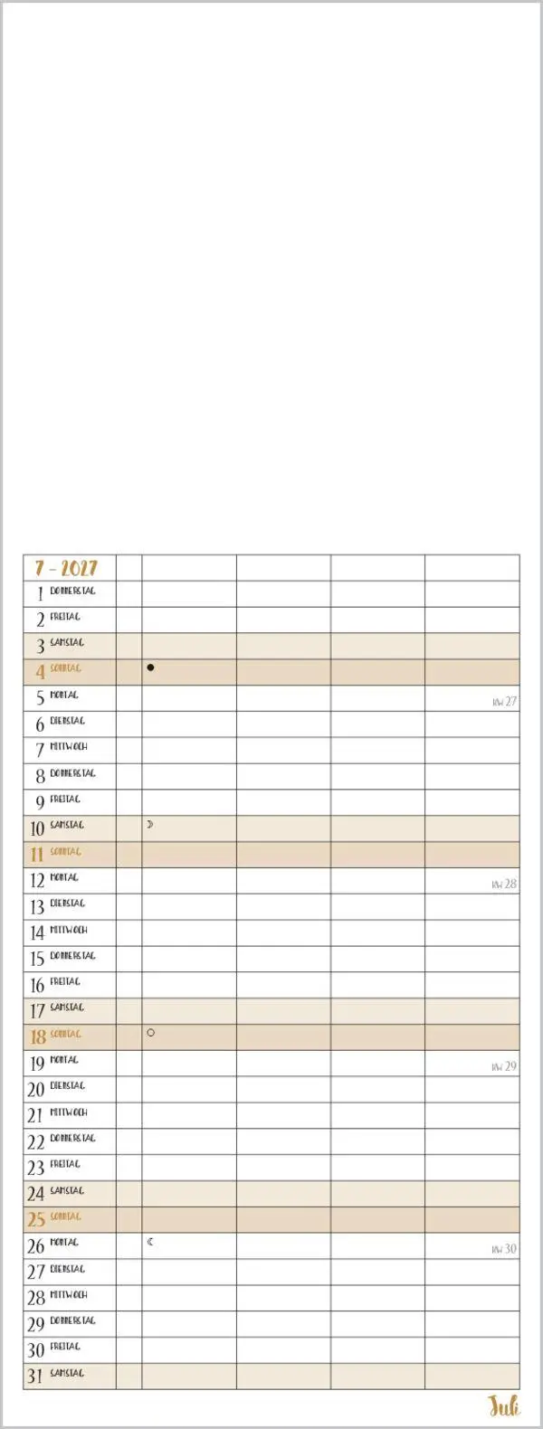 Bild: 9783819302213 | Foto-Malen-Basteln Familientimer gold 2027 | Verlag Korsch | Kalender