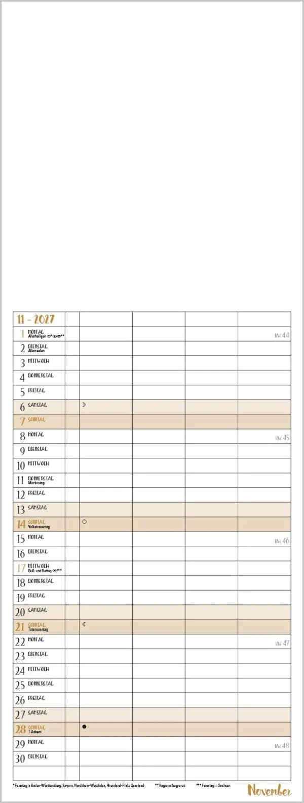 Bild: 9783819302213 | Foto-Malen-Basteln Familientimer gold 2027 | Verlag Korsch | Kalender