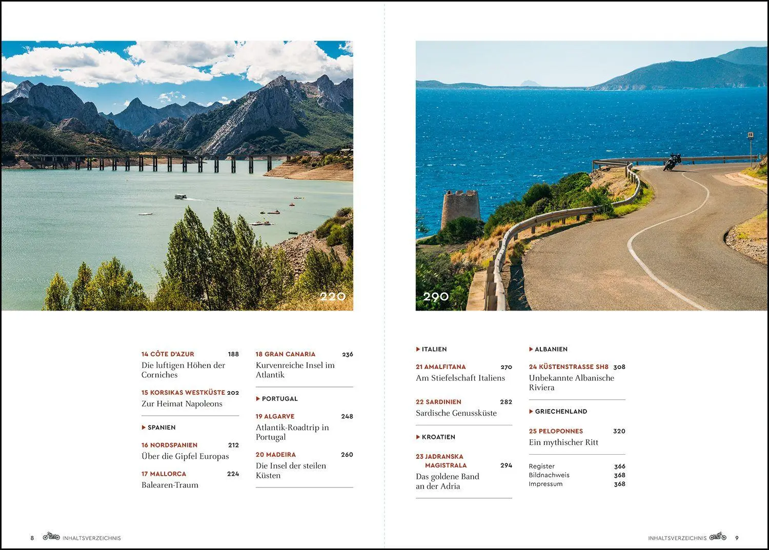 Bild: 9783969652213 | KUNTH Abgefahren, Die schönsten Bikertouren Europas Küsten | Buch