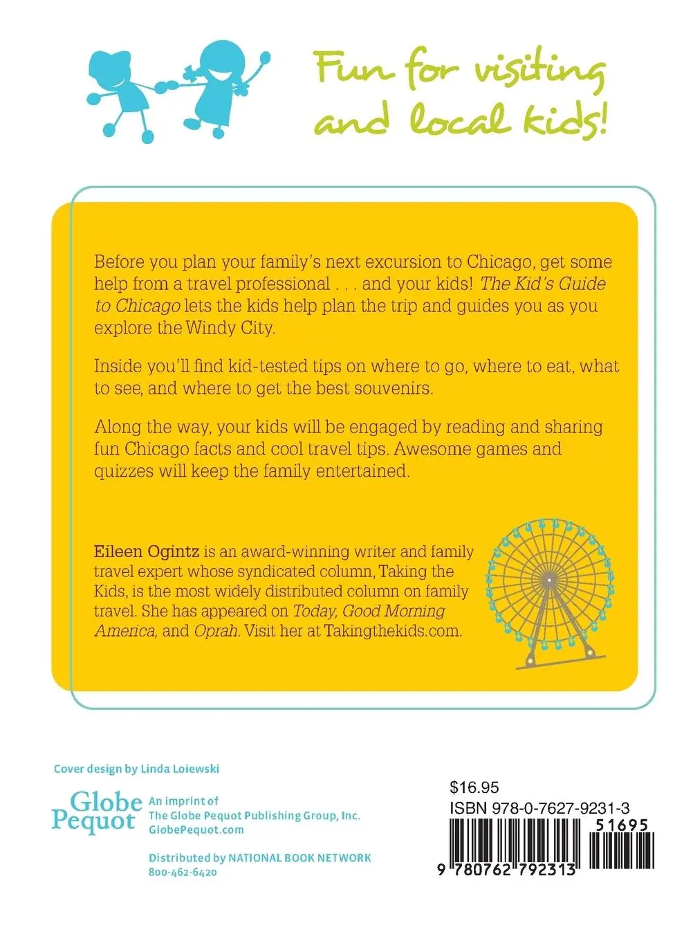 Rückseite: 9780762792313 | Kid's Guide to Chicago | Eileen Ogintz | Taschenbuch | Englisch | 2013
