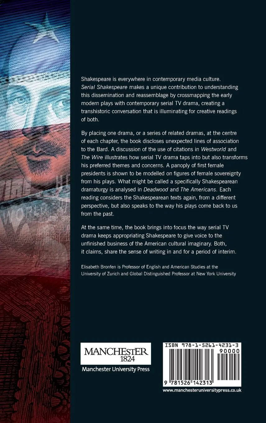 Rückseite: 9781526142313 | Serial Shakespeare | Elisabeth Bronfen | Buch | Englisch | 2020
