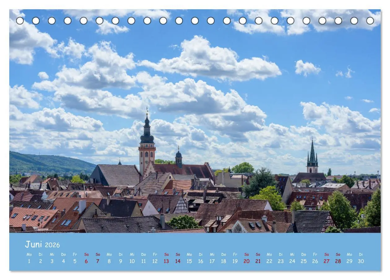 Bild: 9783457402313 | Durlach, das Stadtbild in 12 Impressionen (Tischkalender 2026 DIN...