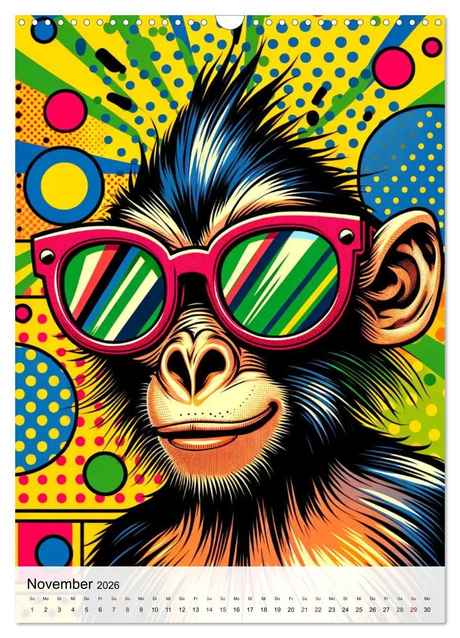 Bild: 9783516282313 | Pop Art - In der Ära der Künstlichen Intelligenz (Wandkalender 2026...
