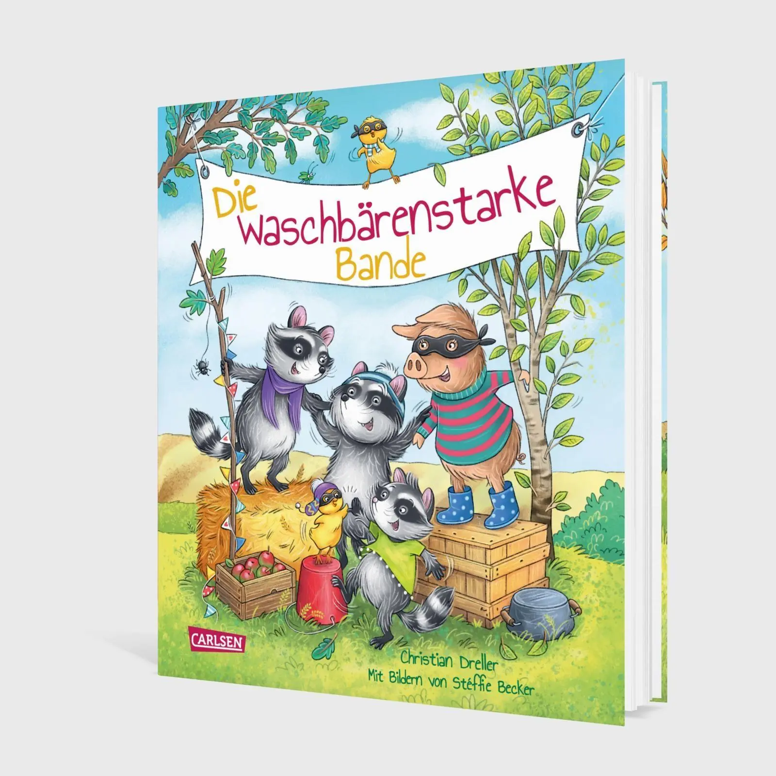 Bild: 9783551522313 | Die waschbärenstarke Bande | Christian Dreller (u. a.) | Buch | 80 S.