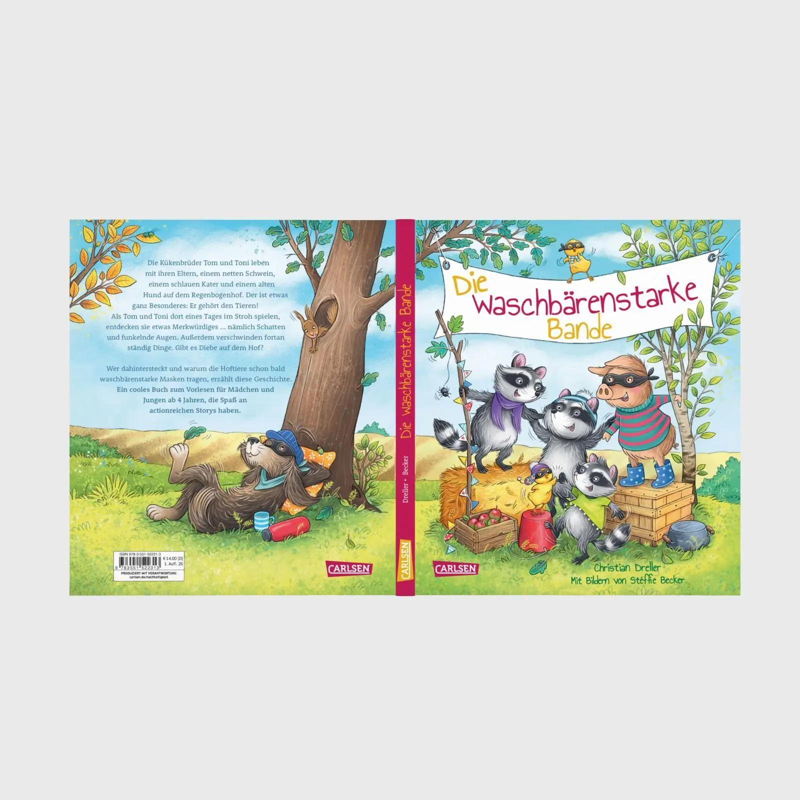 Bild: 9783551522313 | Die waschbärenstarke Bande | Christian Dreller (u. a.) | Buch | 80 S.