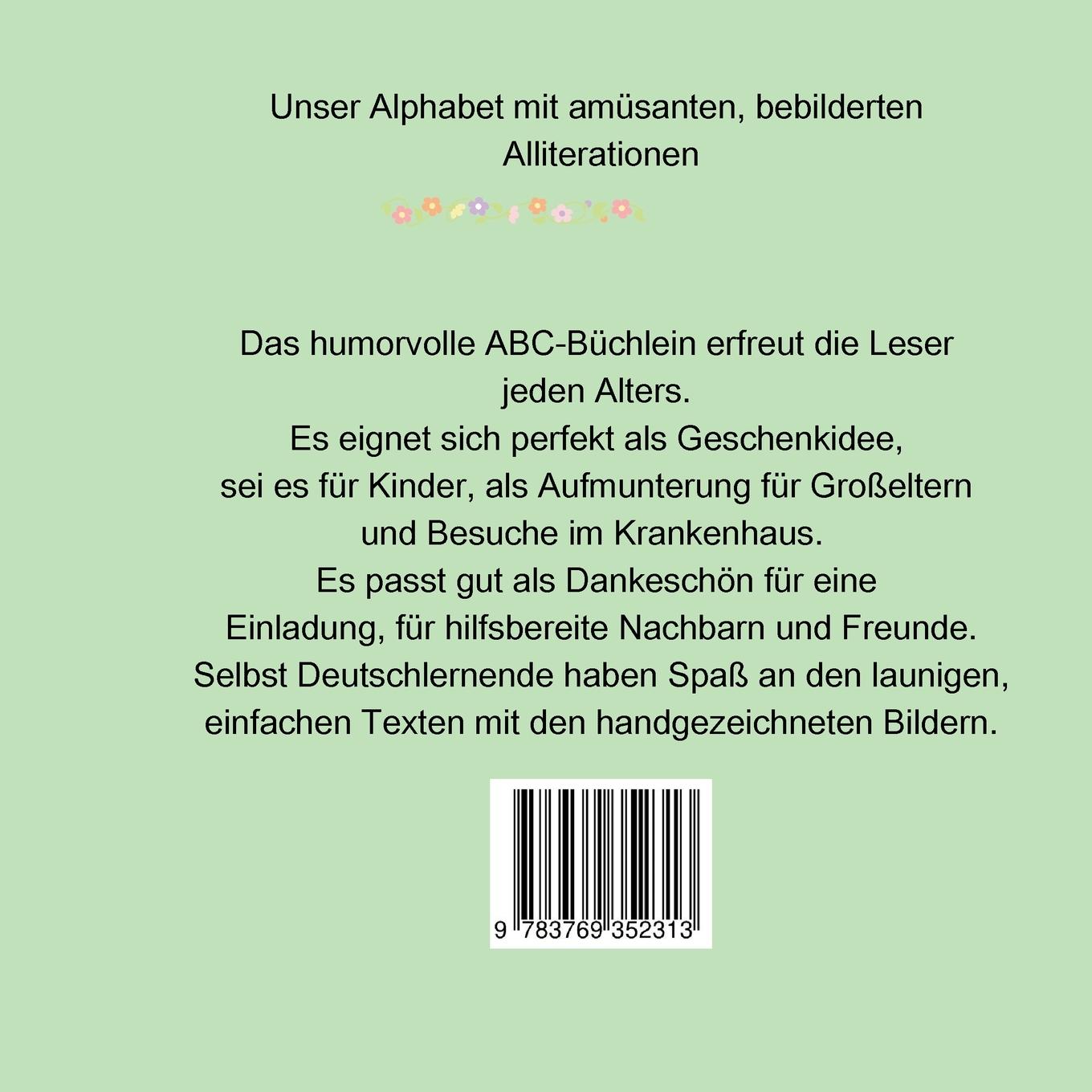 Rückseite: 9783769352313 | Schmunzel ABC | Rosemarie Till | Taschenbuch | 50 S. | Deutsch | 2025