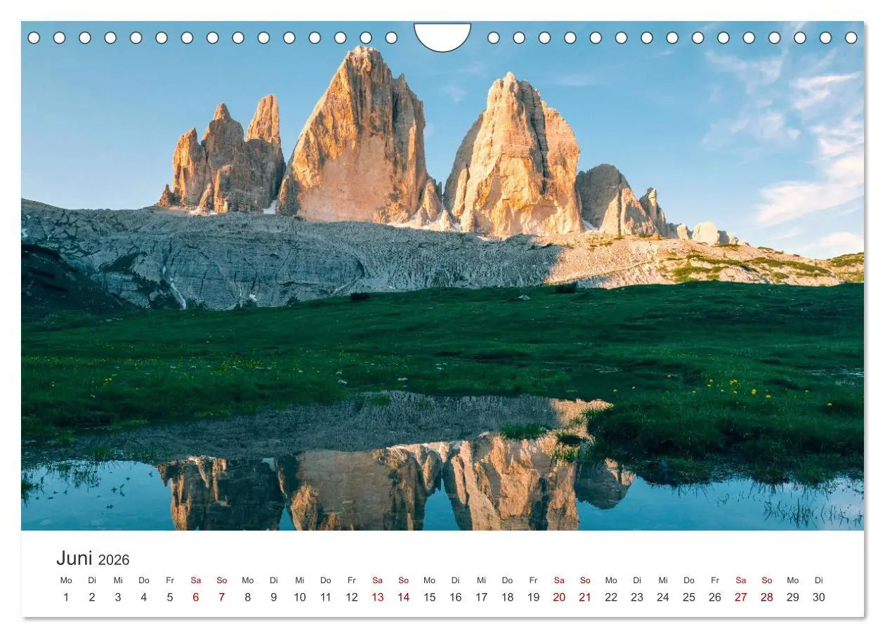 Bild: 9783457562413 | Dolomiten - Die wunderschönen Südalpen in Italien. (Wandkalender...