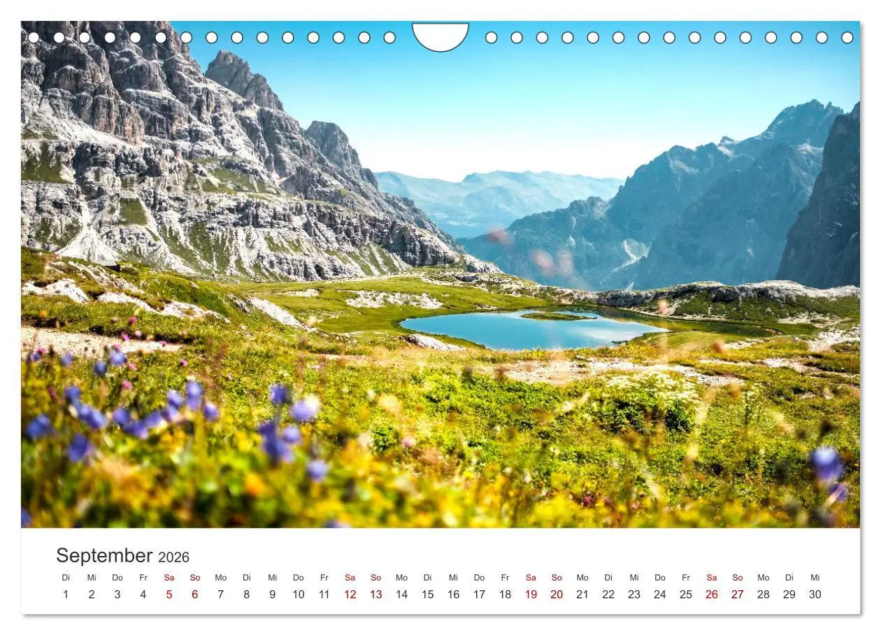Bild: 9783457562413 | Dolomiten - Die wunderschönen Südalpen in Italien. (Wandkalender...
