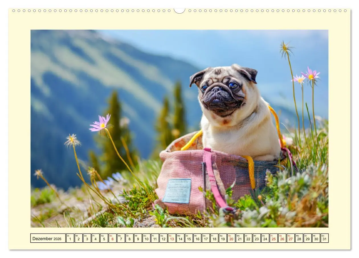 Bild: 9783457942413 | Mops trifft Berglust. Fidele Gipfelstürmer im Höhenrausch...