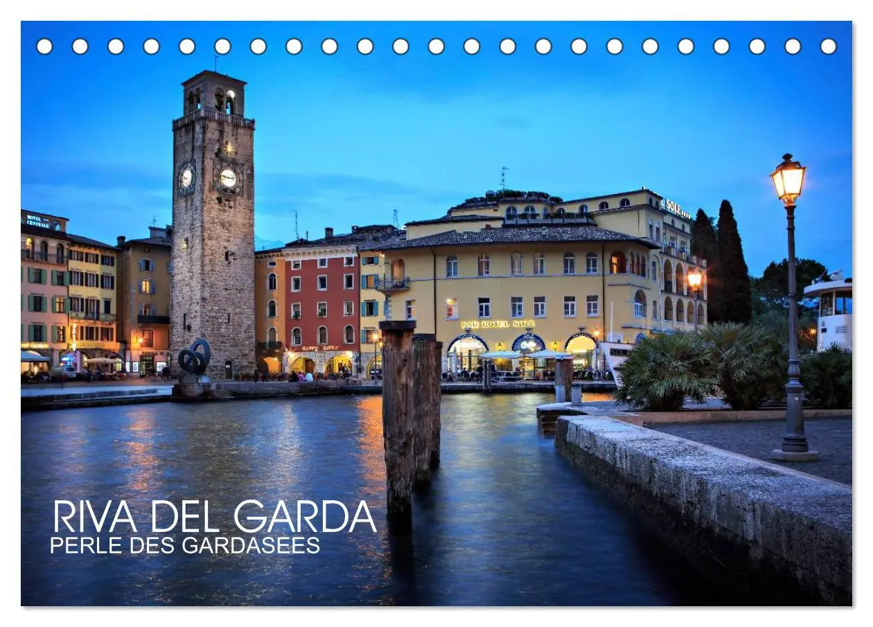 Cover: 9783516032413 | Riva del Garda - Perle des Gardasees (Tischkalender 2026 DIN A5...