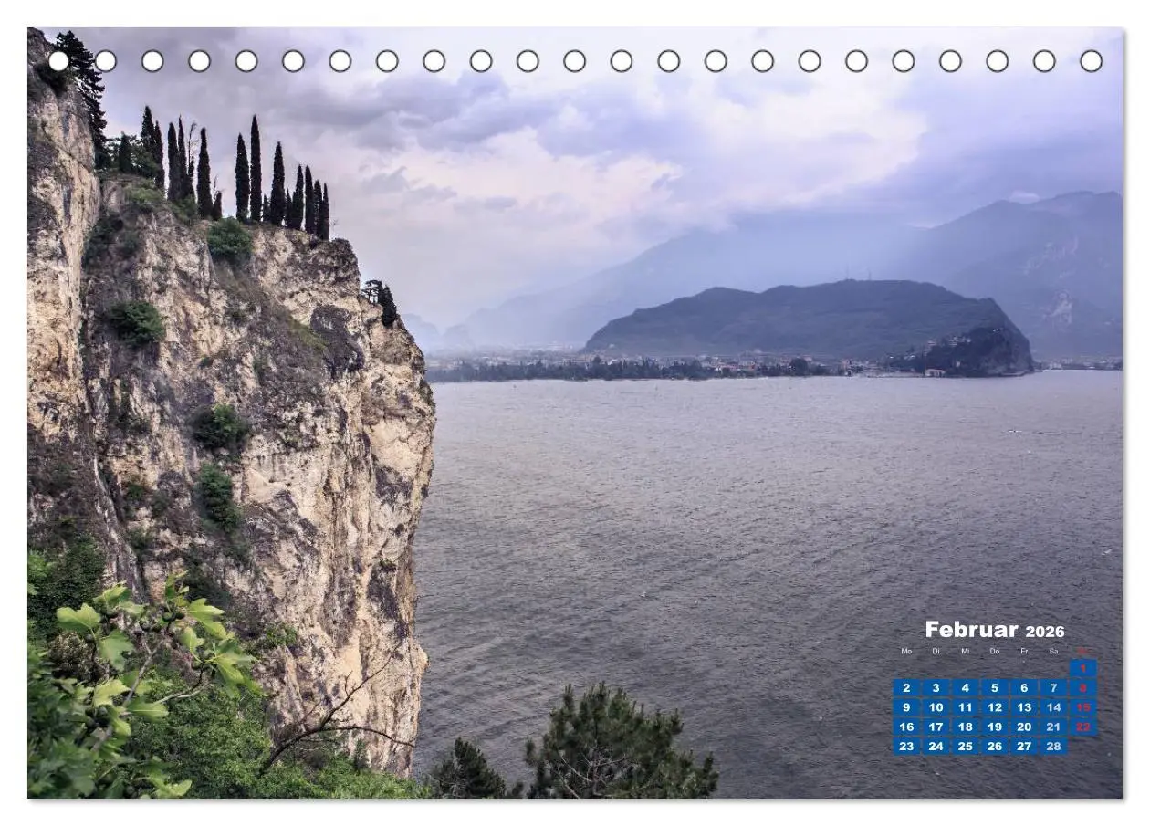 Bild: 9783516032413 | Riva del Garda - Perle des Gardasees (Tischkalender 2026 DIN A5...