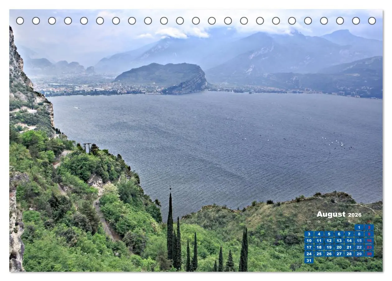 Bild: 9783516032413 | Riva del Garda - Perle des Gardasees (Tischkalender 2026 DIN A5...