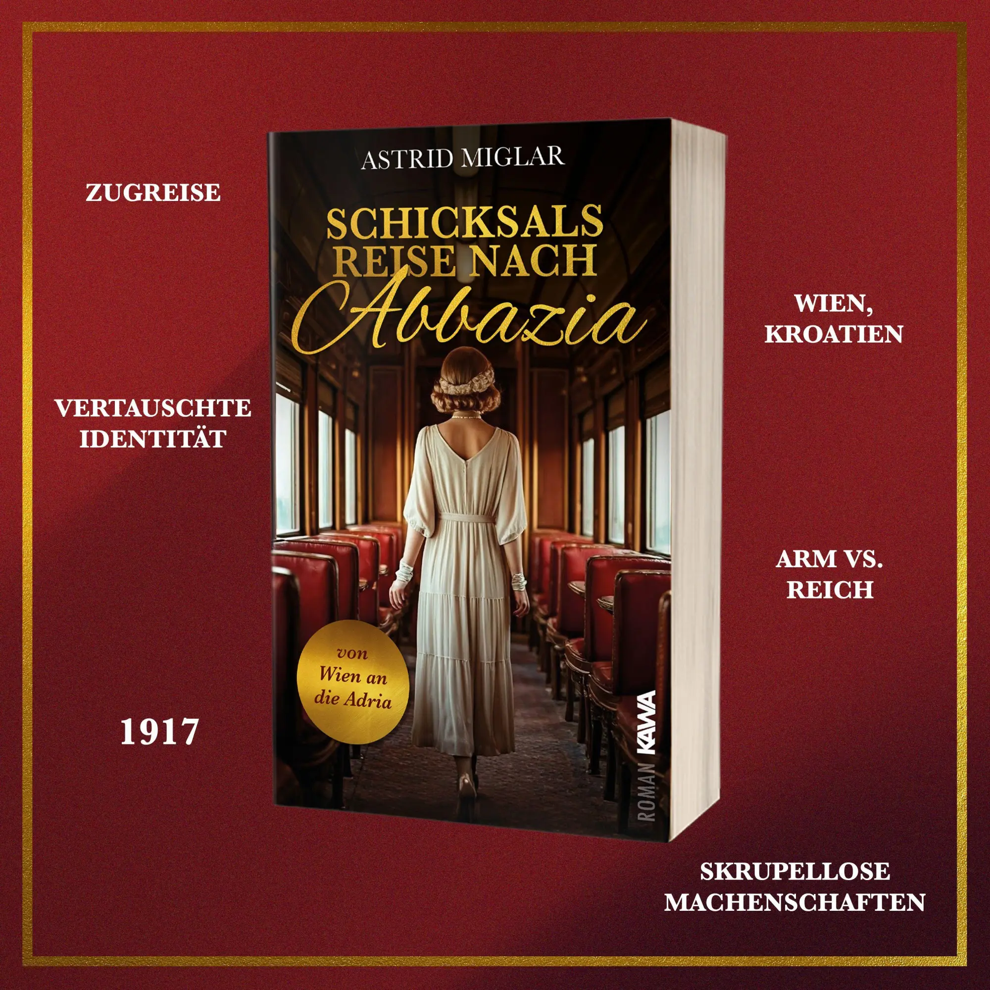 Bild: 9783986602413 | Schicksalsreise nach Abbazia | Astrid Miglar | Taschenbuch | 420 S.
