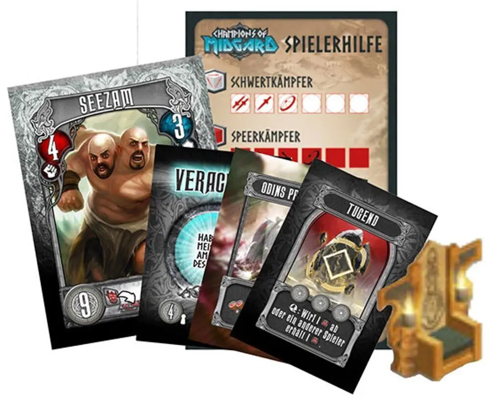Cover: 4255682702513 | Champions of Midgard - Grundspiel-Sonder-Paket | Spiel | 1025558