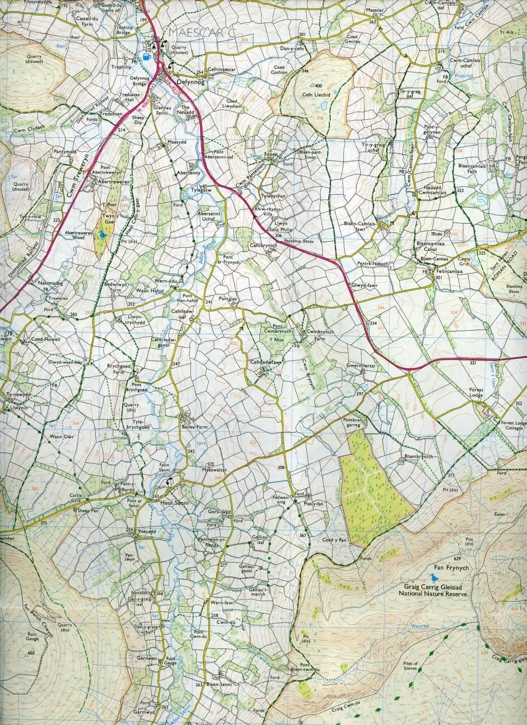 Bild: 9780319242513 | Brecon Beacons National Park / Parc Cenedlaethol Bannau Brycheiniog...