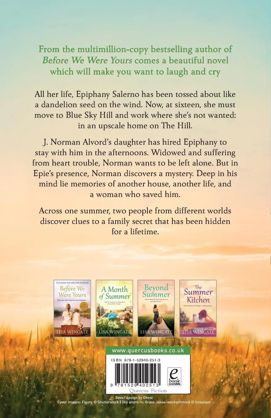 Rückseite: 9781529402513 | Dandelion Summer | Lisa Wingate | Taschenbuch | Englisch | 2020