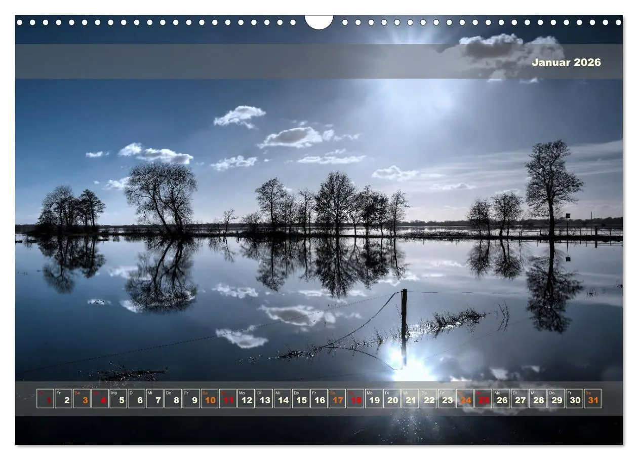 Bild: 9783457482513 | Licht im Land (Wandkalender 2026 DIN A3 quer), CALVENDO Monatskalender