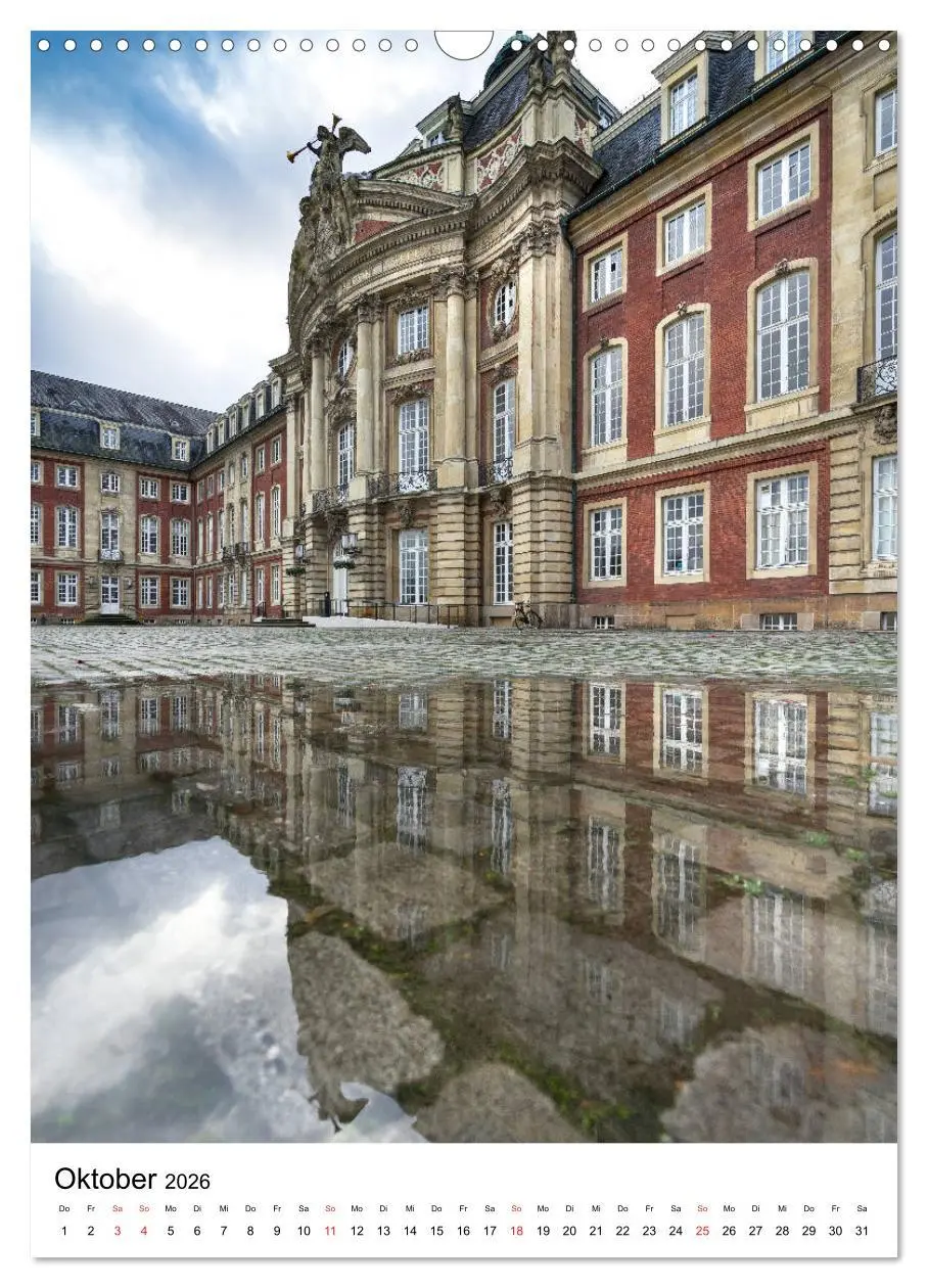 Bild: 9783516402513 | Münster - Spiegelwelten einer Stadt (Wandkalender 2026 DIN A3...