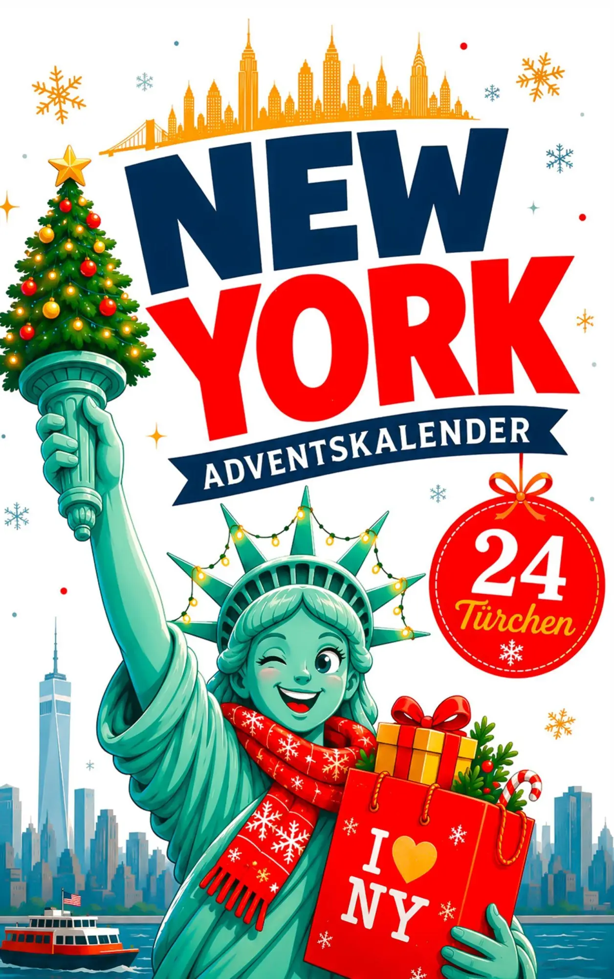 Cover: 9789403942513 | New York Adventskalender | Leon Ashwick | Taschenbuch | 104 S. | 2026