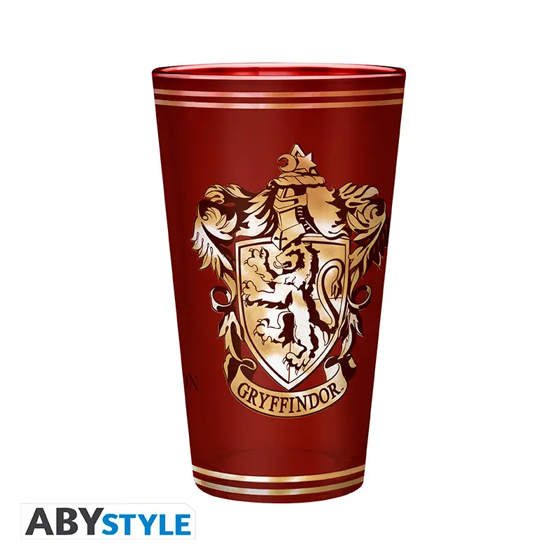 HARRY POTTER - Premium Large Glass - - Gryffindor -