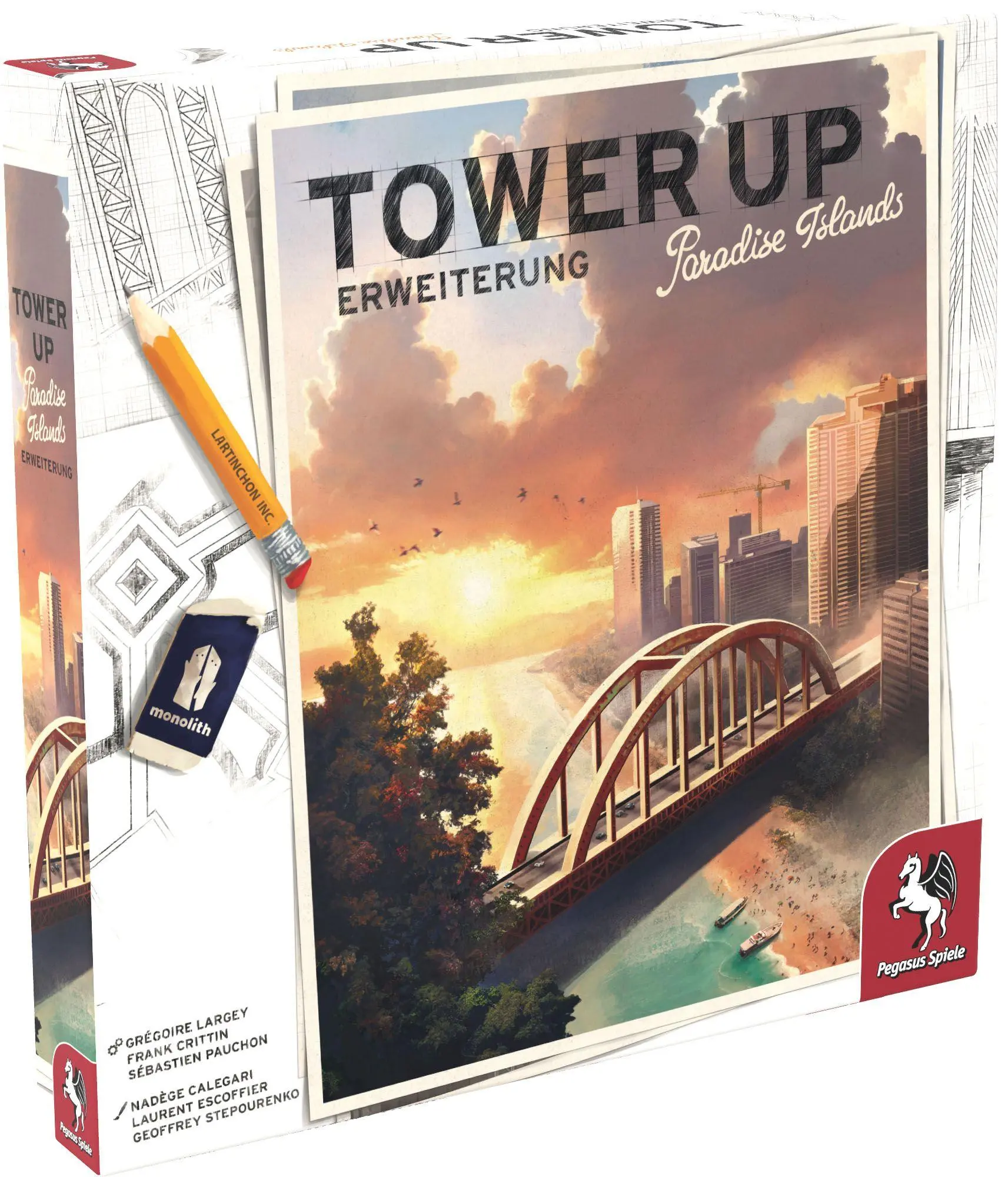 Cover: 4250231742613 | Tower Up: Paradise Islands [Erweiterung] | Spiel | 51878G | Deutsch