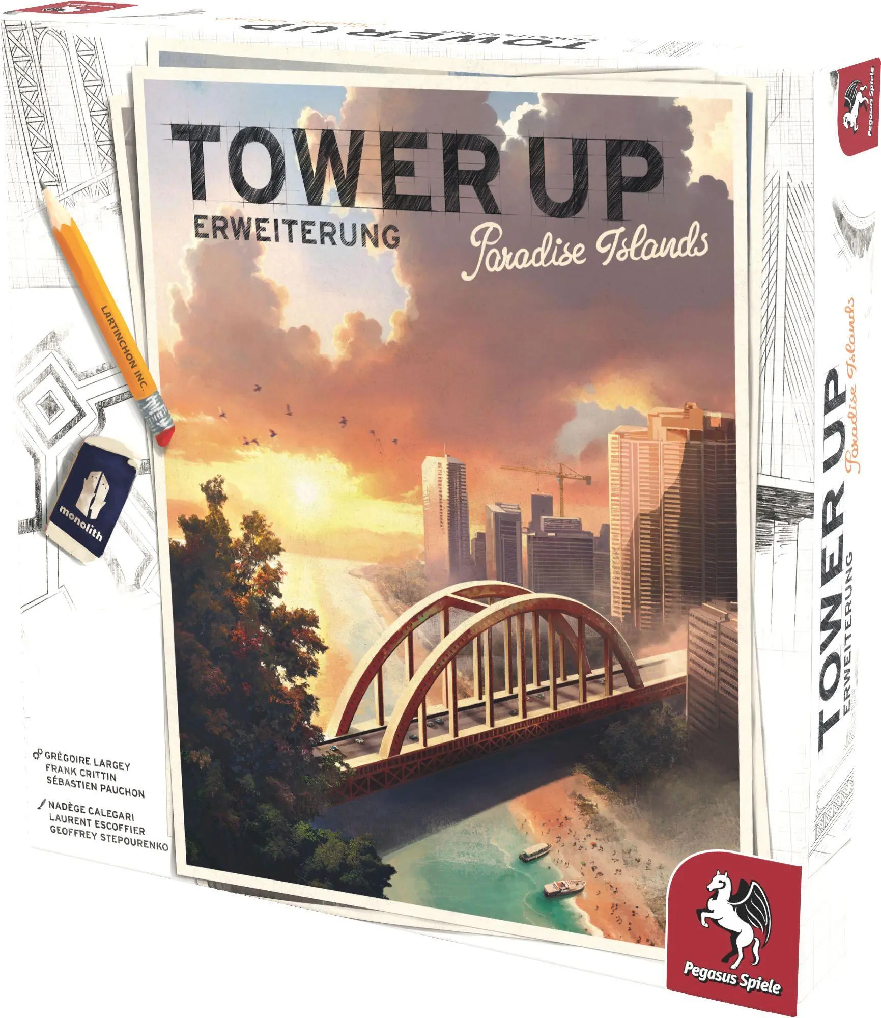 Bild: 4250231742613 | Tower Up: Paradise Islands [Erweiterung] | Spiel | 51878G | Deutsch