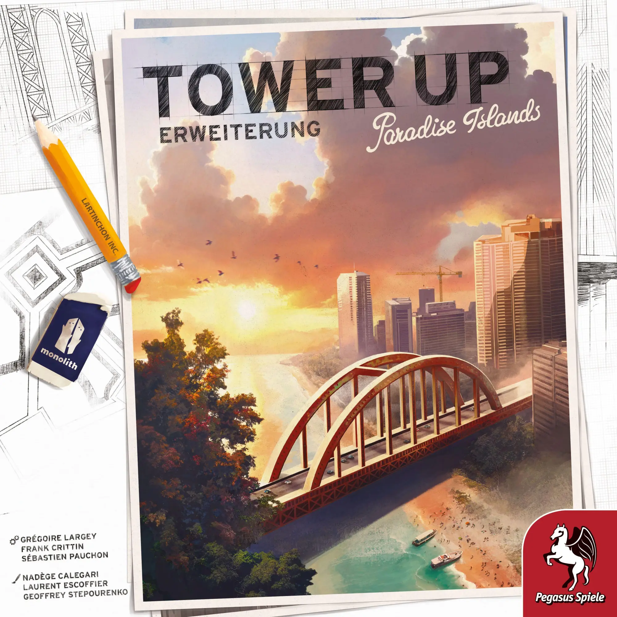 Bild: 4250231742613 | Tower Up: Paradise Islands [Erweiterung] | Spiel | 51878G | Deutsch
