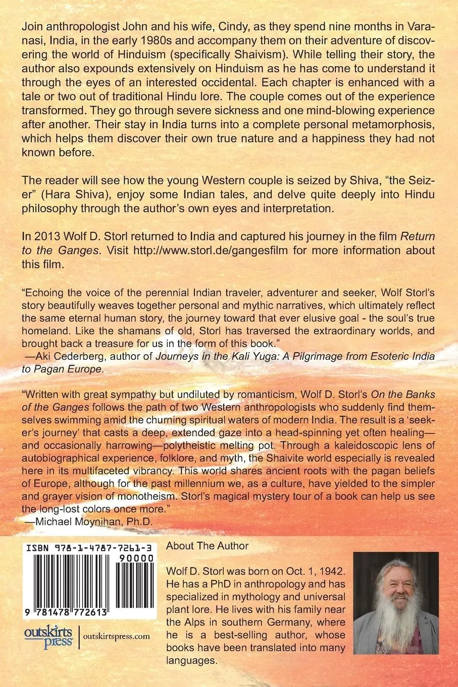 Rückseite: 9781478772613 | On the Banks of the Ganges | Wolf D Storl | Taschenbuch | Englisch