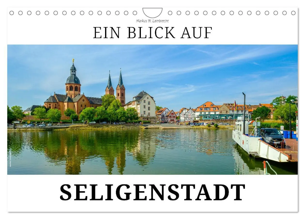 Cover: 9783457542613 | Ein Blick auf Seligenstadt (Wandkalender 2026 DIN A4 quer),...