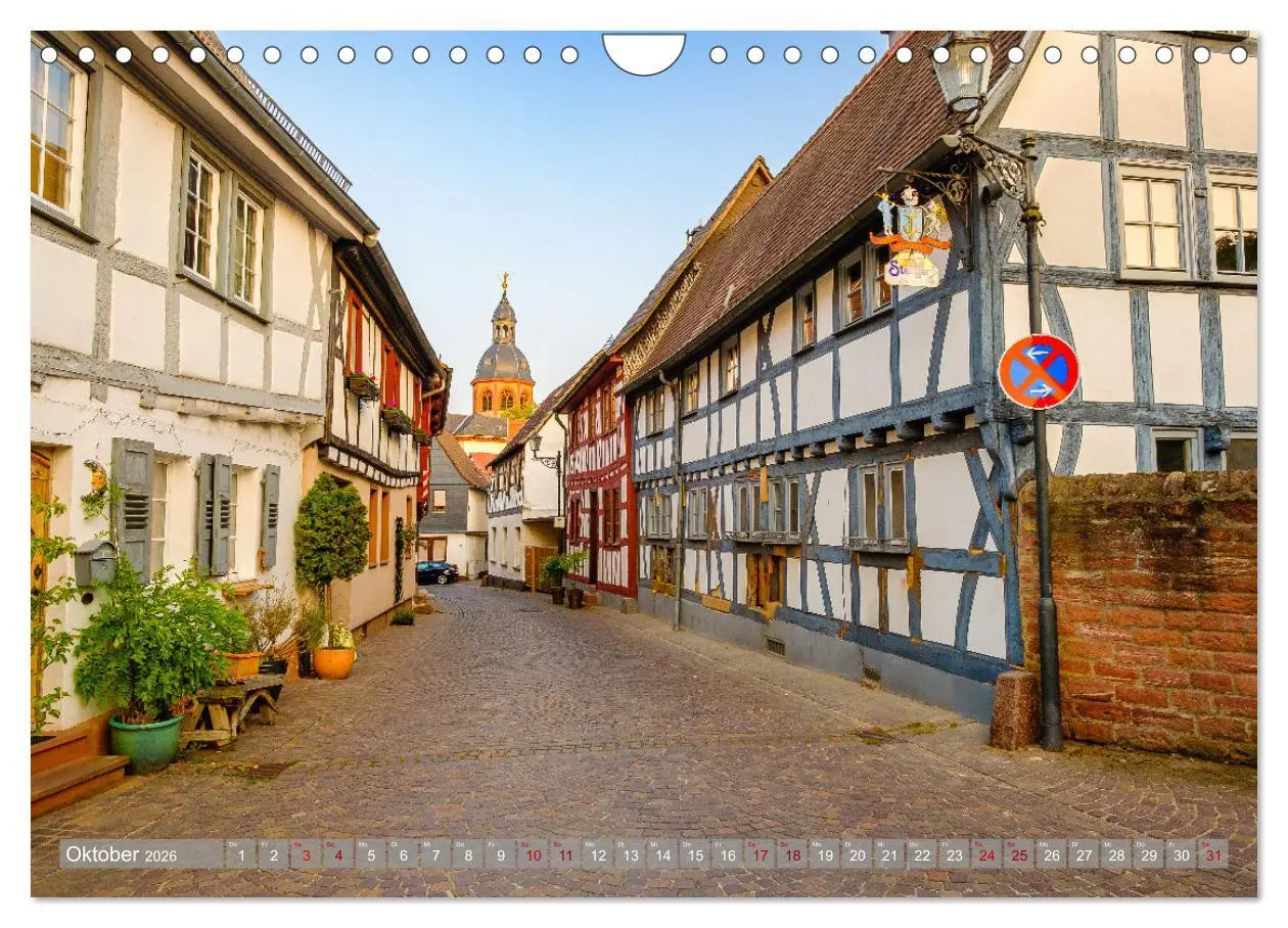 Bild: 9783457542613 | Ein Blick auf Seligenstadt (Wandkalender 2026 DIN A4 quer),...