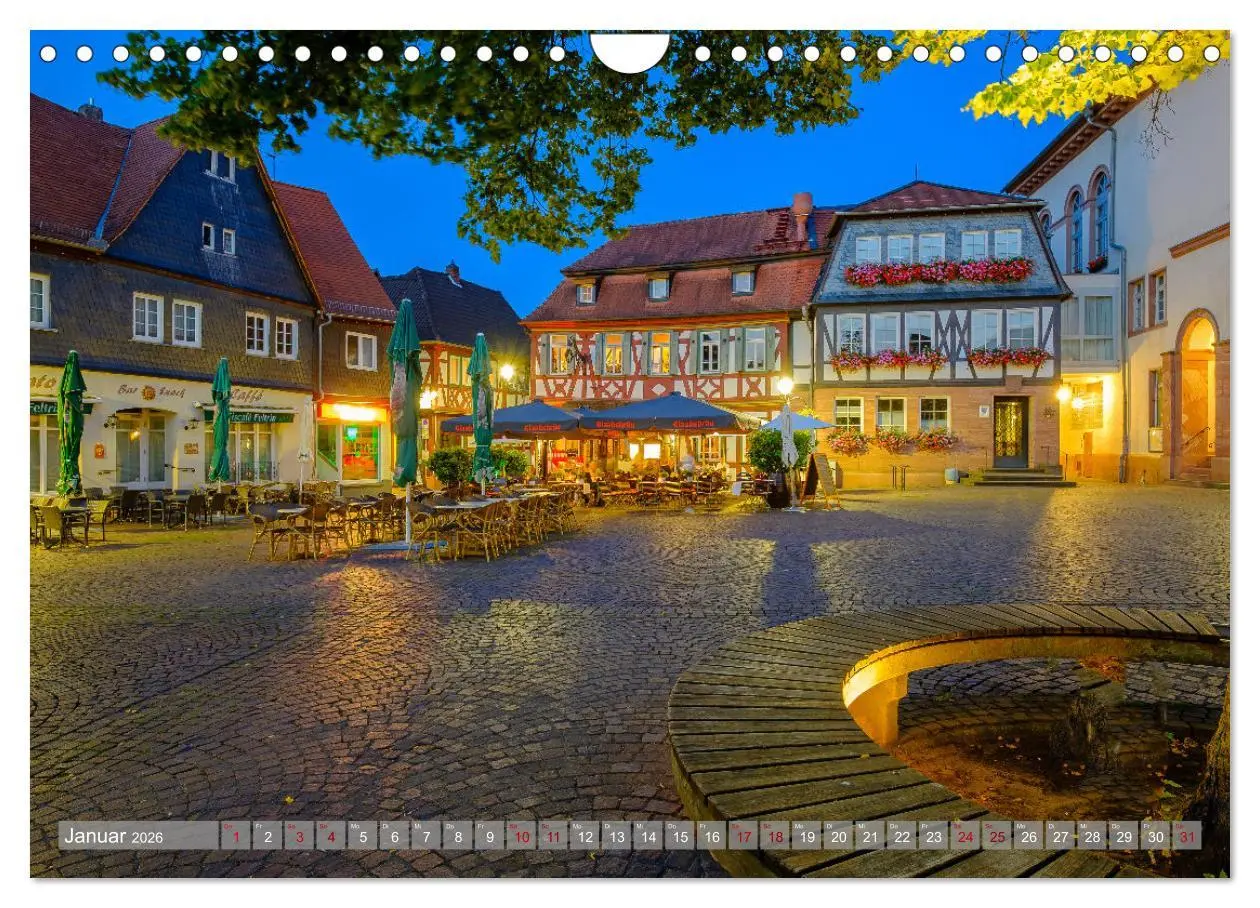 Bild: 9783457542613 | Ein Blick auf Seligenstadt (Wandkalender 2026 DIN A4 quer),...