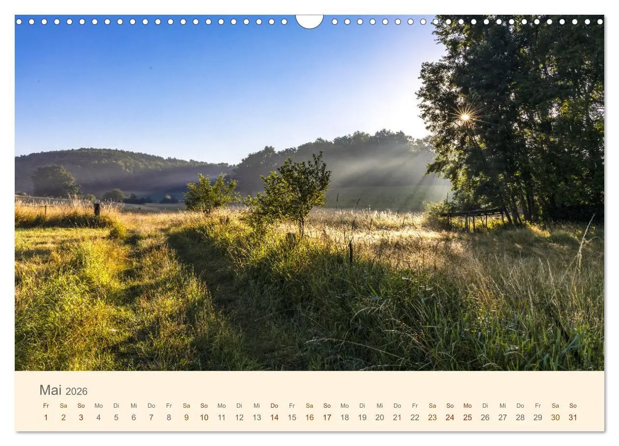 Bild: 9783457922613 | Lautrer Landschaften 2026 (Wandkalender 2026 DIN A3 quer), CALVENDO...