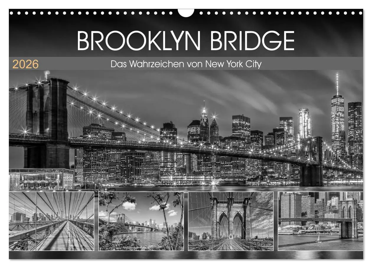 Cover: 9783516182613 | BROOKLYN BRIDGE Das Wahrzeichen von New York City (Wandkalender...