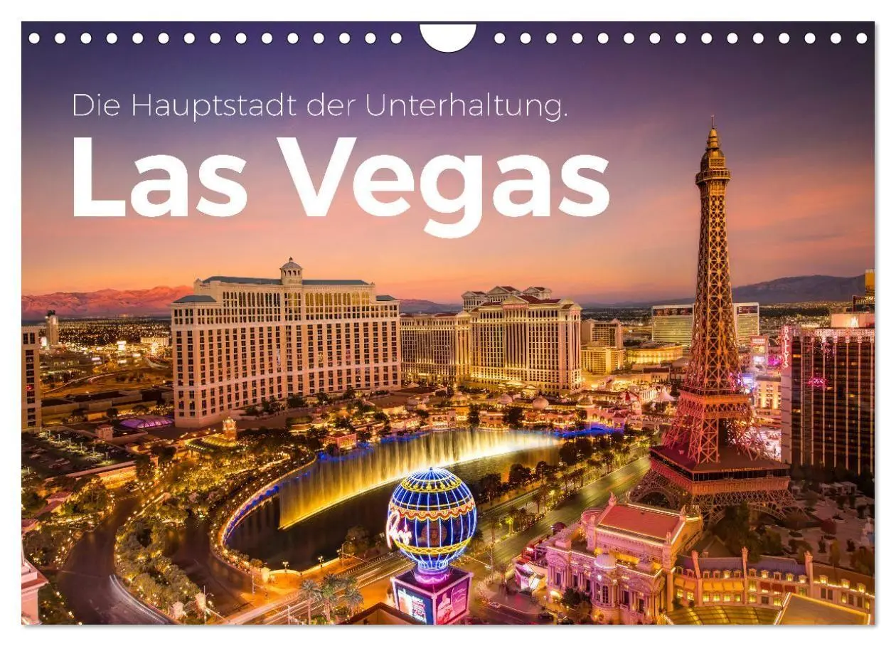 Cover: 9783569342613 | Las Vegas - Die Hauptstadt der Unterhaltung. (Wandkalender 2027 DIN...