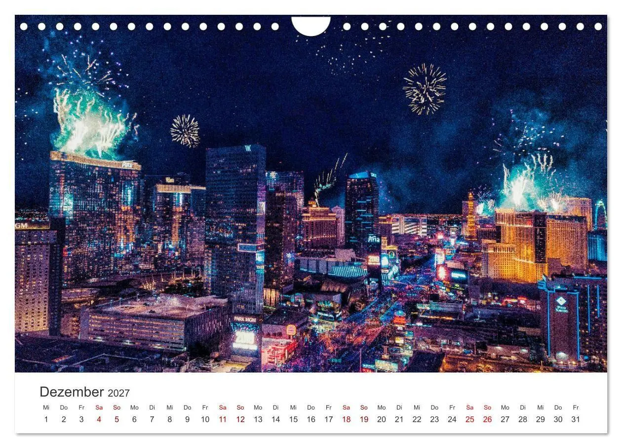 Bild: 9783569342613 | Las Vegas - Die Hauptstadt der Unterhaltung. (Wandkalender 2027 DIN...
