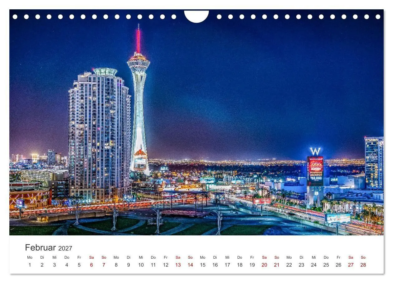 Bild: 9783569342613 | Las Vegas - Die Hauptstadt der Unterhaltung. (Wandkalender 2027 DIN...