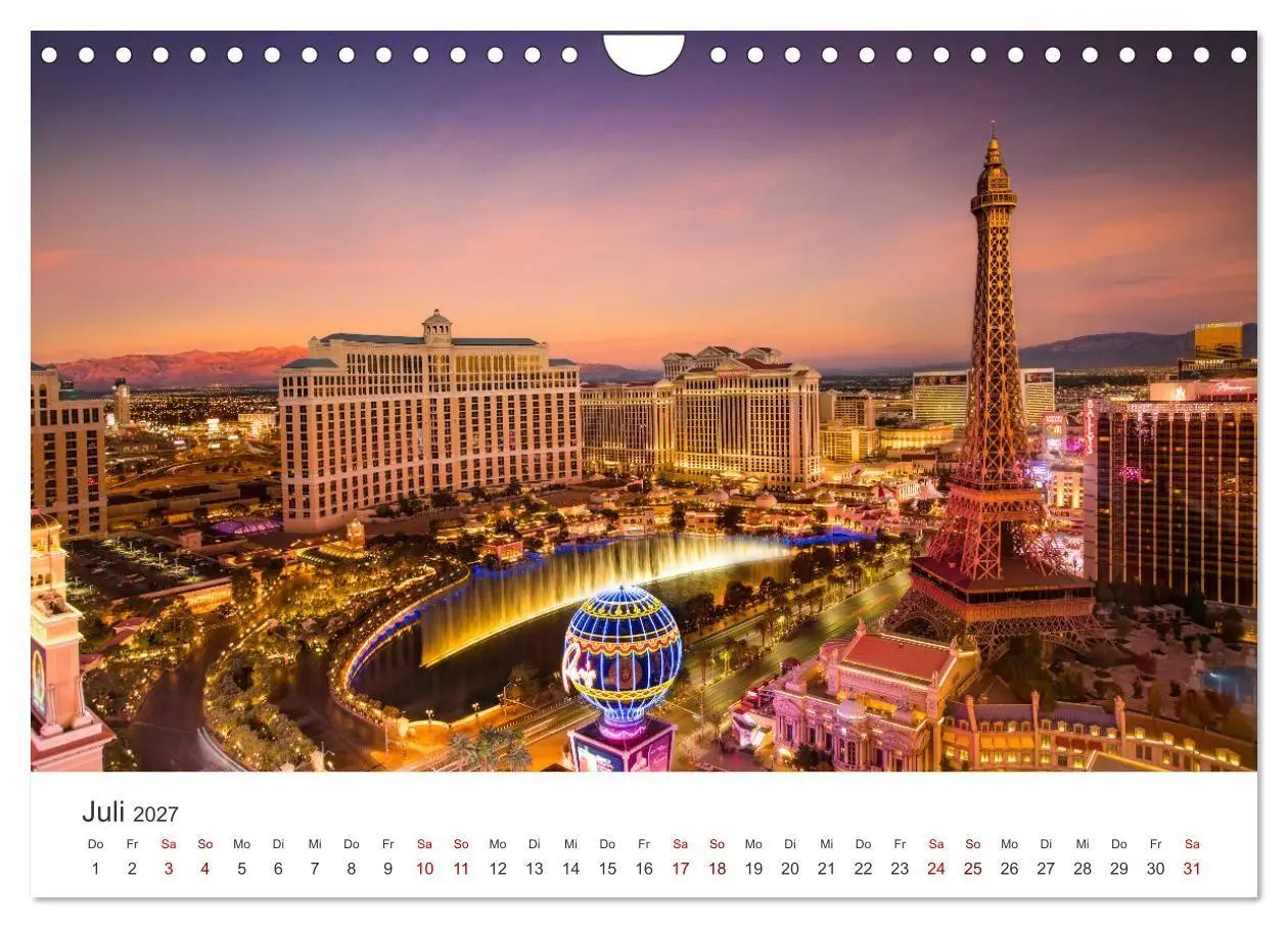 Bild: 9783569342613 | Las Vegas - Die Hauptstadt der Unterhaltung. (Wandkalender 2027 DIN...
