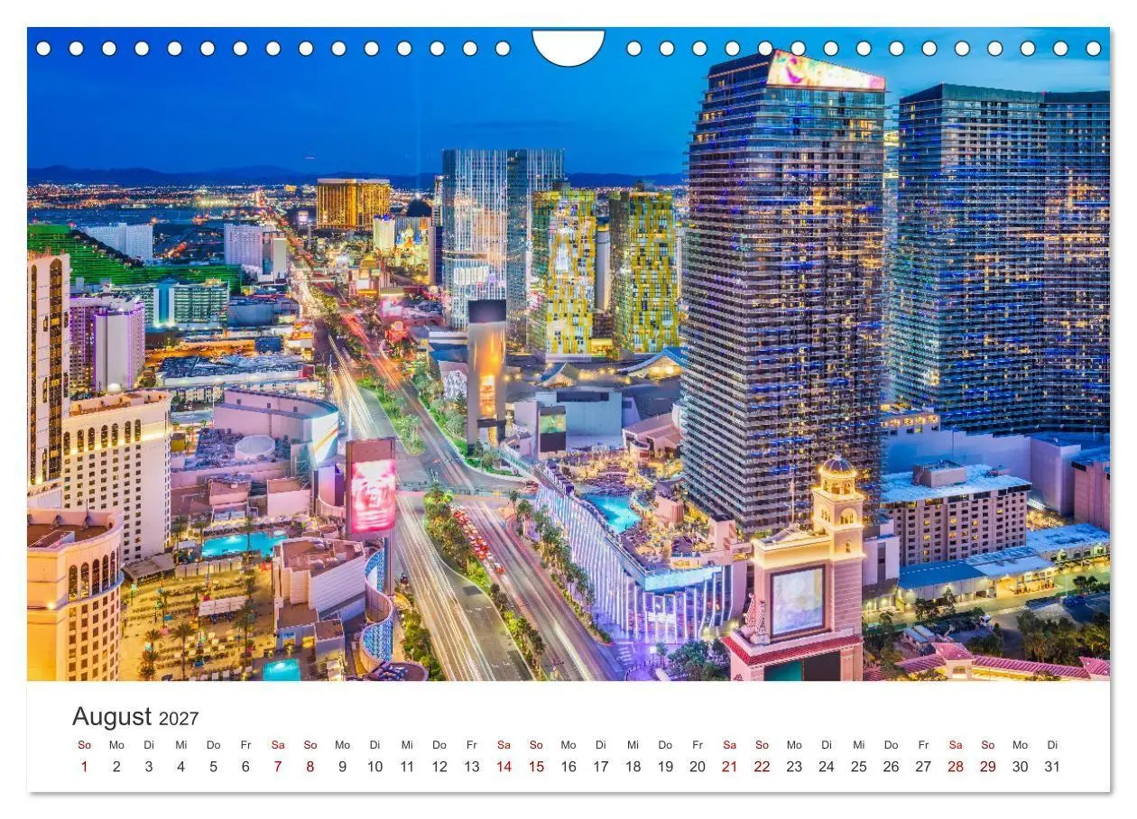 Bild: 9783569342613 | Las Vegas - Die Hauptstadt der Unterhaltung. (Wandkalender 2027 DIN...