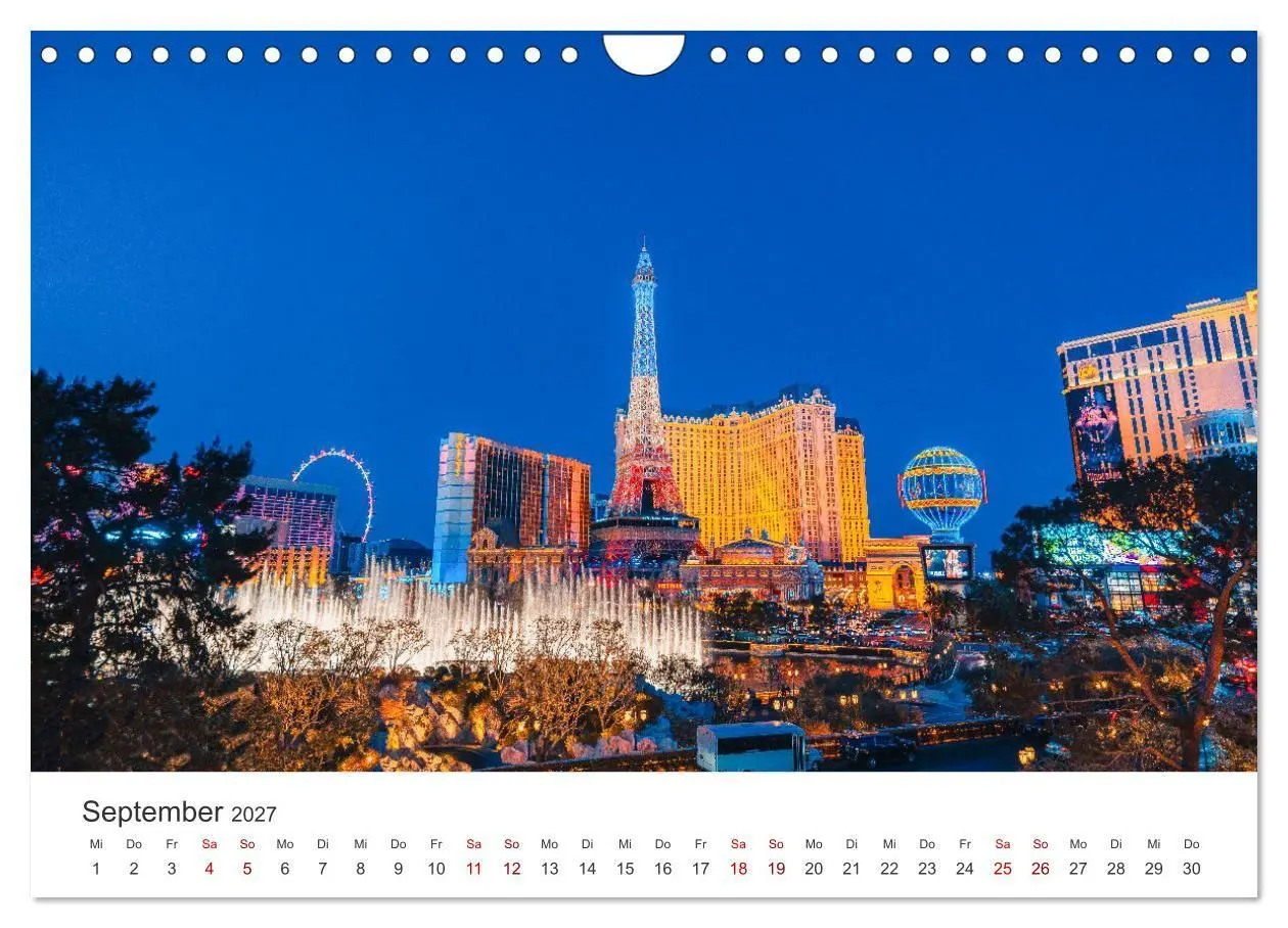 Bild: 9783569342613 | Las Vegas - Die Hauptstadt der Unterhaltung. (Wandkalender 2027 DIN...