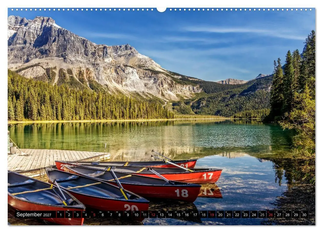 Bild: 9783594232613 | West-Kanada (Wandkalender 2027 DIN A2 quer), CALVENDO Monatskalender
