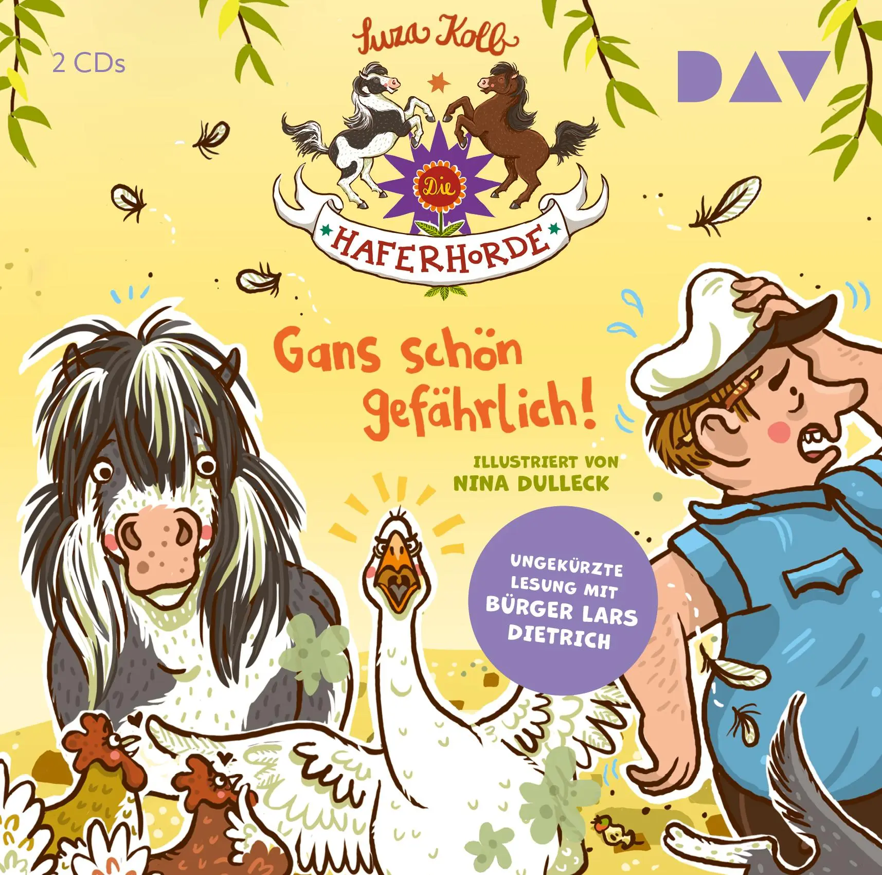 Cover: 9783742422613 | Die Haferhorde 19: Gans schön gefährlich! | Ungekürzte Lesung | Kolb